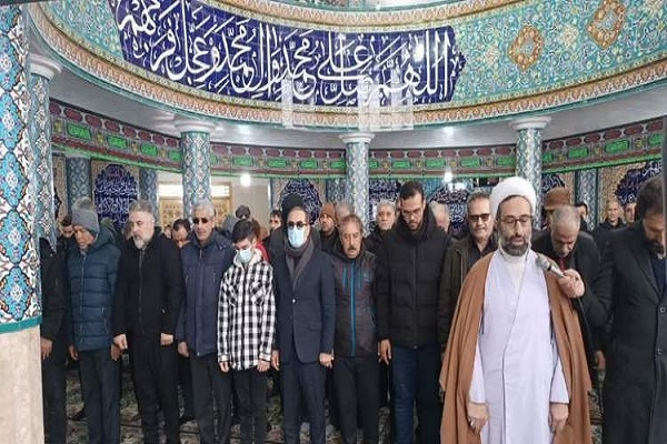 شرکت مدیر کل بنیاد مازندران در مراسم تشییع پیکر دو ایثارگر در قائمشهر