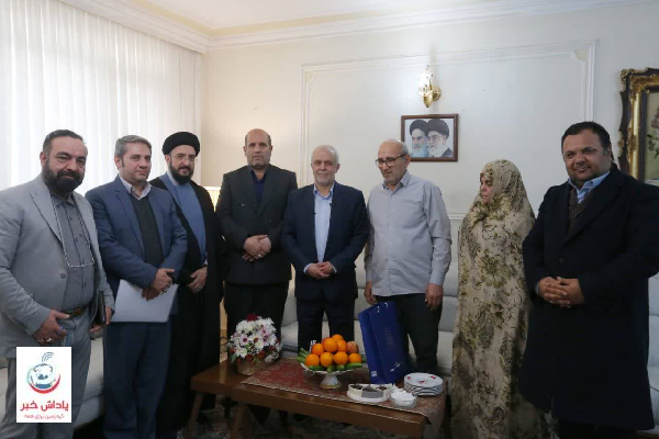 دیدار رییس بنیاد شهید و امور ایثارگران با سه تن از جانبازان