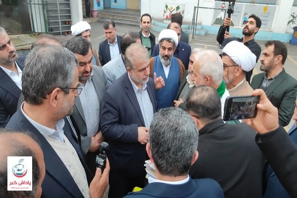 مشکل محوطه امامزاده قاسم(ع) محمودآباد مرتفع می‌شود
