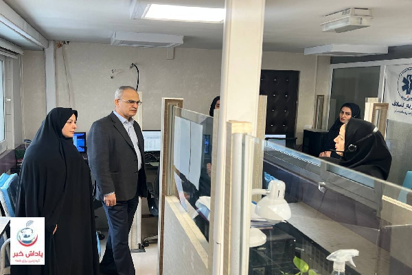 بازديد نوروزي رئیس دانشگاه علوم پزشکی مازندران از اورژانس ۱۱۵
