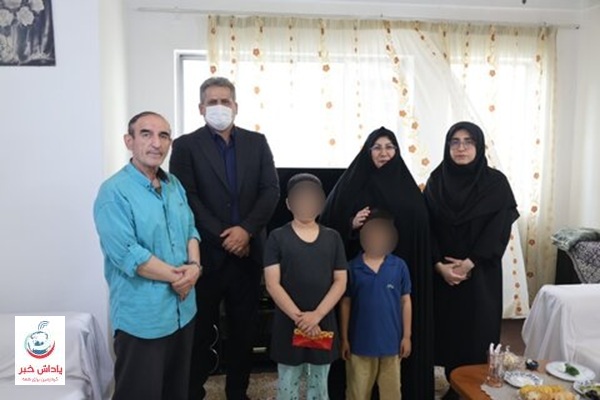 مدیرکل بهزیستی مازندران مهمان فرزندان سادات تحت حمایت شد