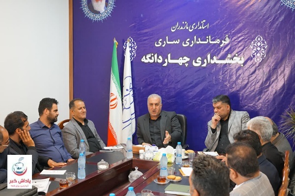 دومین سفر متوالی فرماندار ساری به چهاردانگه